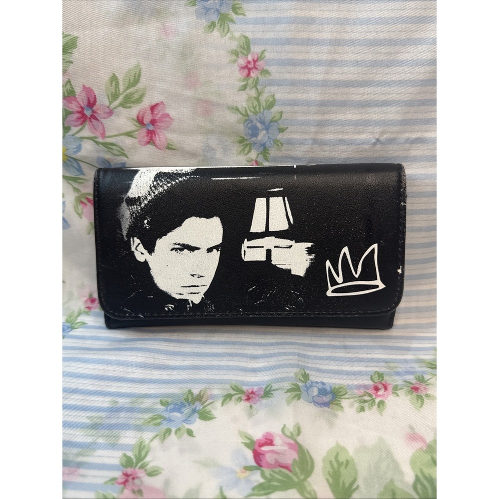 Jughead Jones Wallet Riverdale Black Faux Leather Crown Graphic 6.5x4